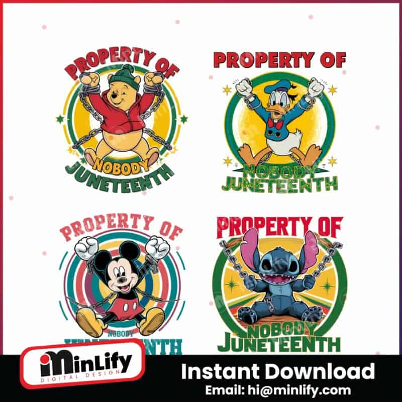 property-of-nobody-juneteenth-disney-characters-png-bundle