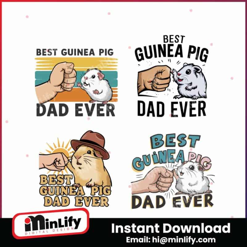 best-guinea-pig-dad-ever-svg-bundle