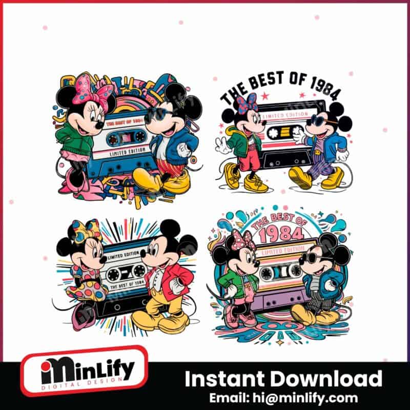 the-best-of-1984-mickey-minnie-png-svg-bundle