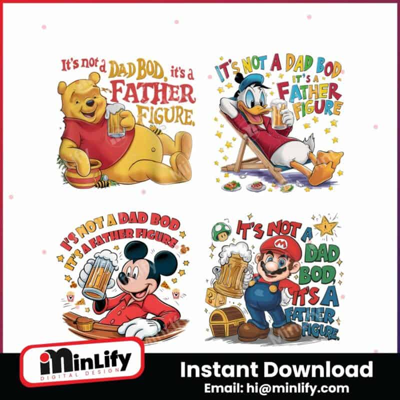 its-not-a-dad-bod-its-a-father-figure-cartoon-png-bundle