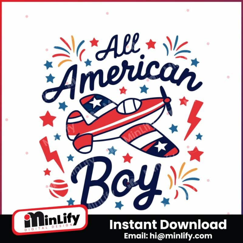 all-american-boy-airplane-independence-day-svg