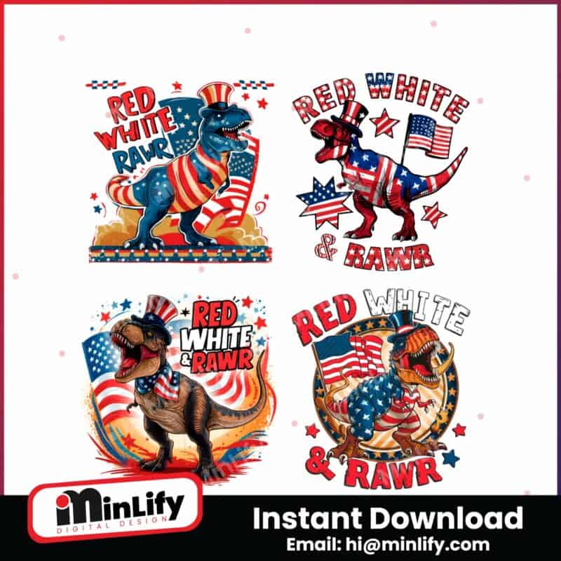 red-white-and-rawr-4th-of-july-png-bundle