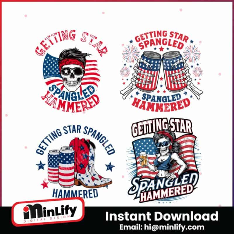 getting-star-spangled-hammered-svg-png-bundle