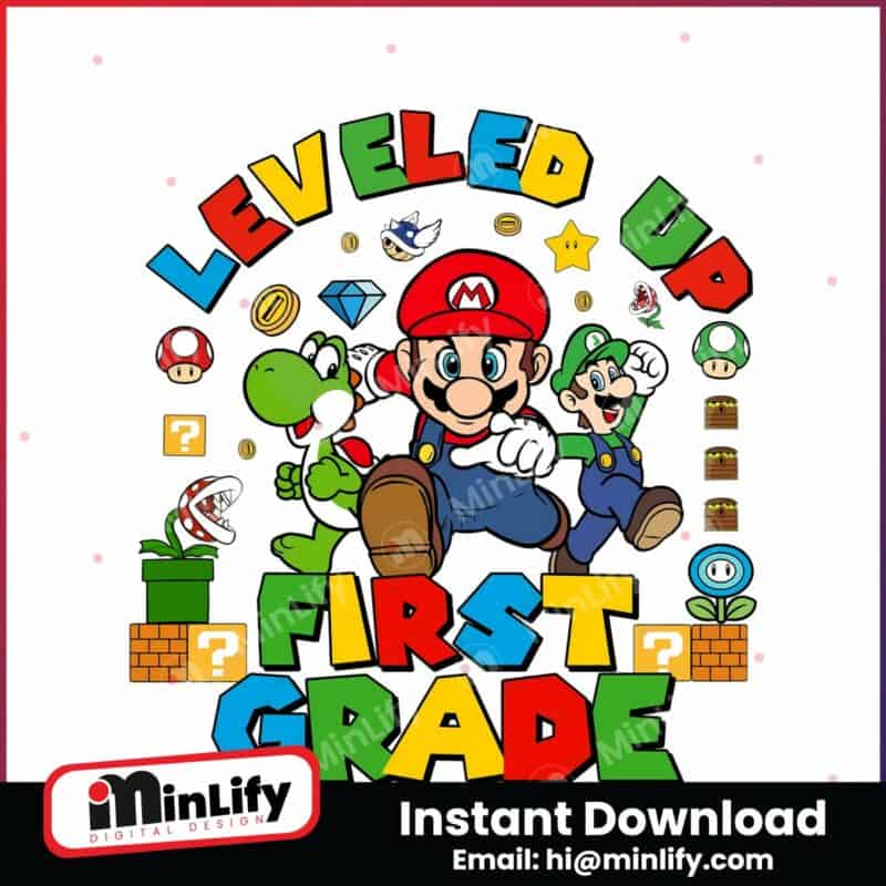 leveled-up-first-grade-super-mario-png