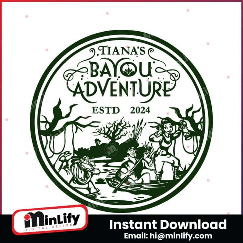 retro-tianas-bayou-adventure-magic-kingdom-disneyland-svg