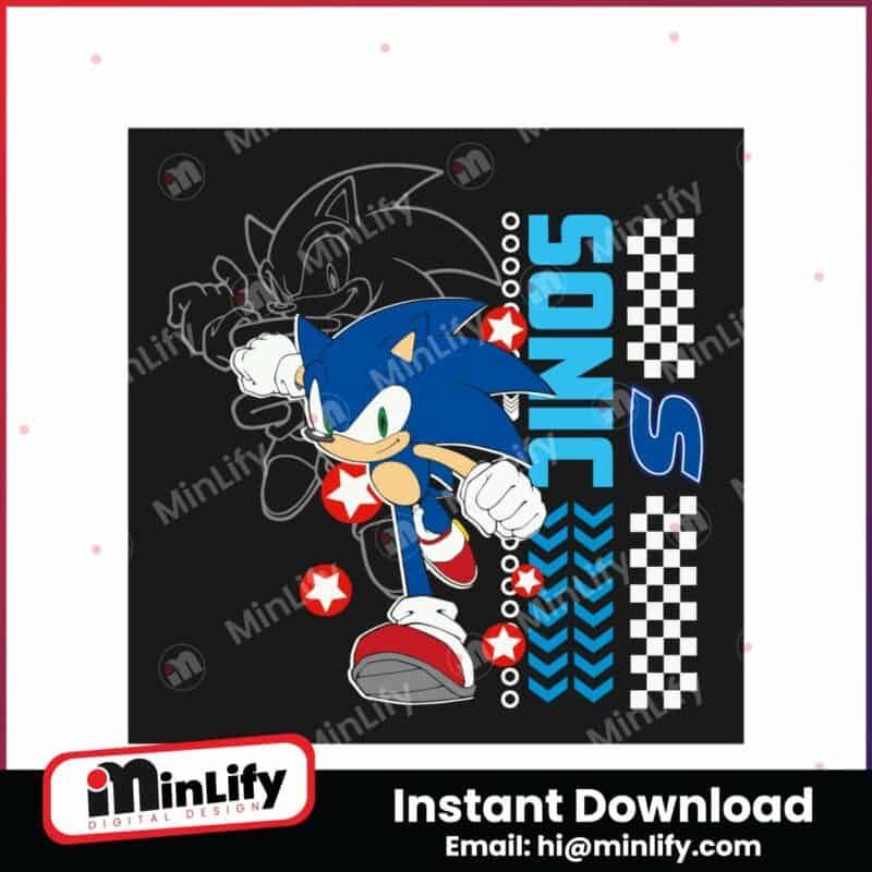 retro-sonic-the-hedgehog-cartoon-svg