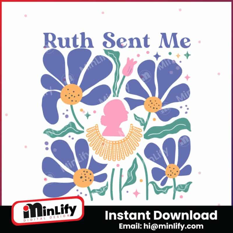 floral-ruth-sent-me-social-democrat-svg