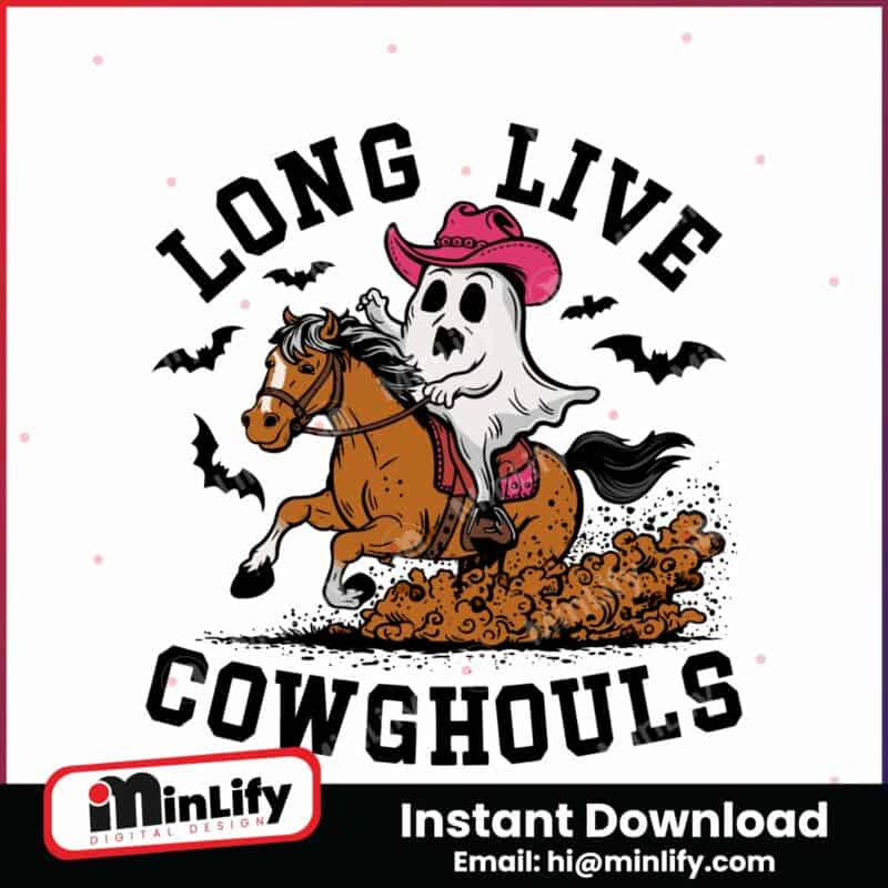 long-live-cowghouls-ghost-and-horse-svg