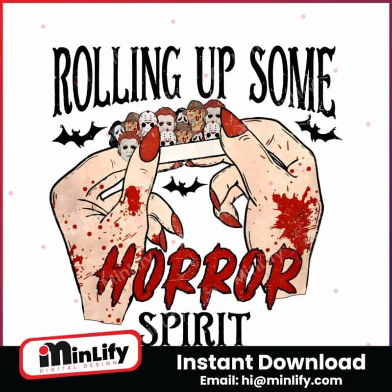 rolling-up-some-horror-spirit-scary-movie-png