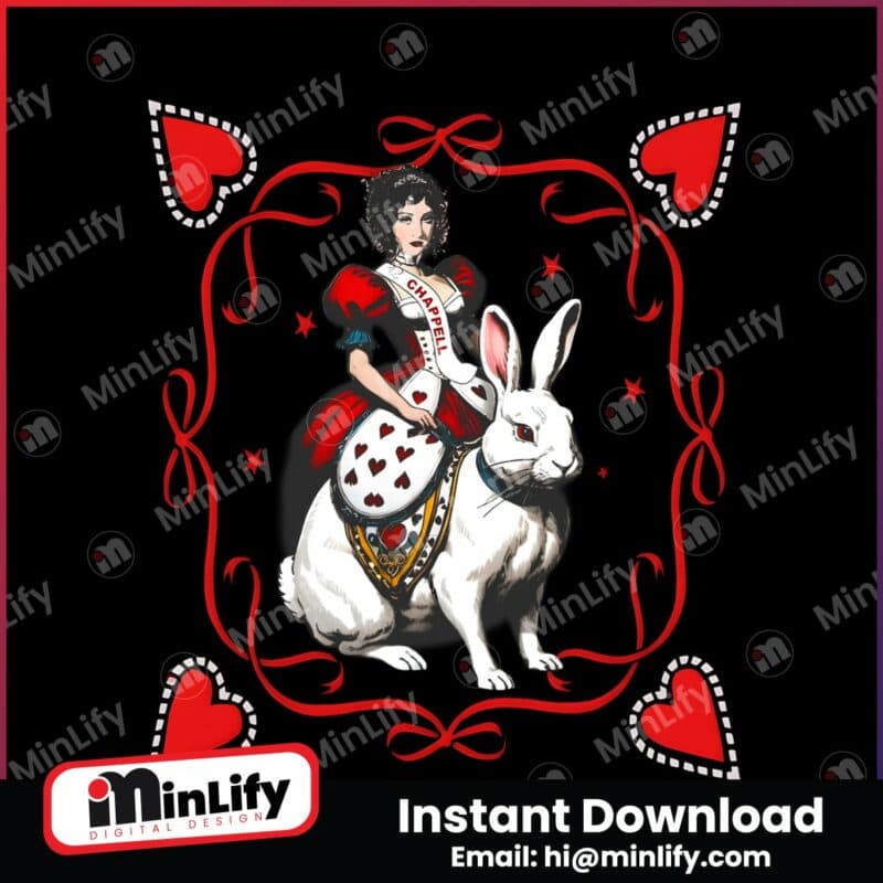 chappell-roan-queen-of-heart-rabbit-png