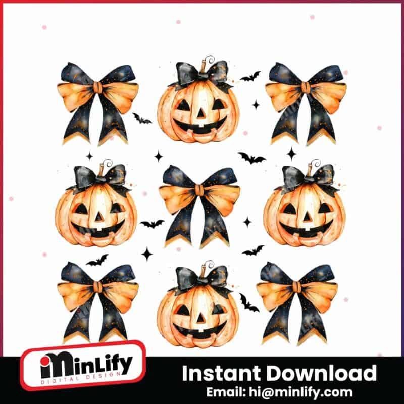 halloween-pumpkin-coquette-bow-spooky-season-png