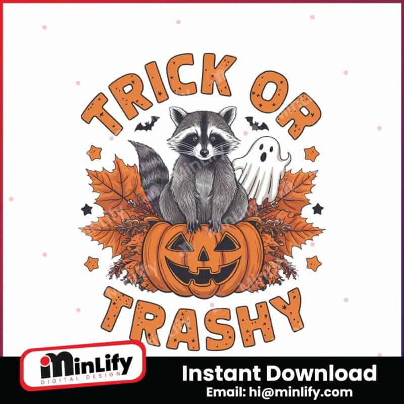 vintage-trick-or-trashy-raccoon-ghost-png