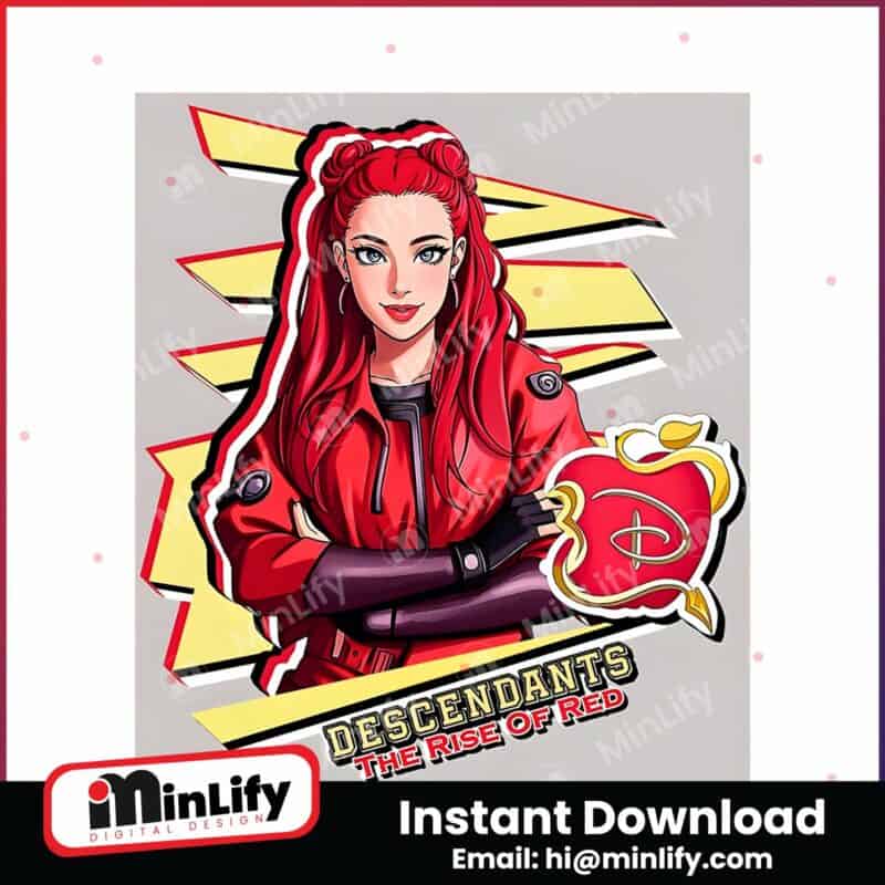 descendants-4-the-rise-of-red-kylie-cantrall-comics-png