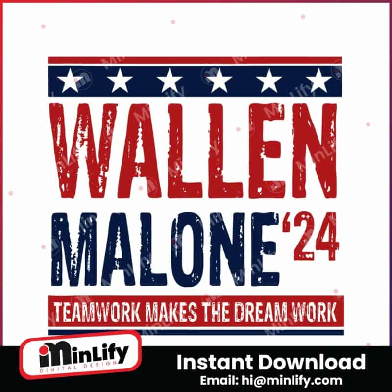 music-wallen-malone-teamwork-makes-the-dream-work-svg