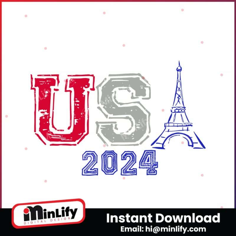 summer-olympics-usa-2024-paris-svg