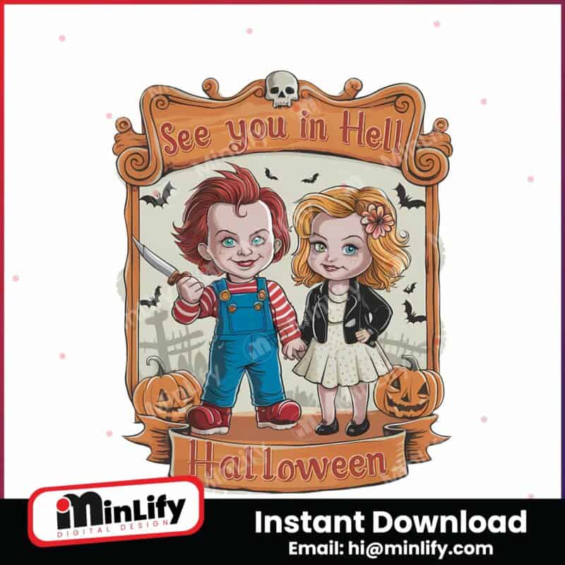 chucky-and-tiffany-see-you-in-hell-png