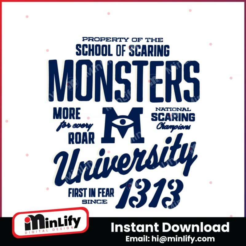 school-of-scaring-monsters-university-1313-svg