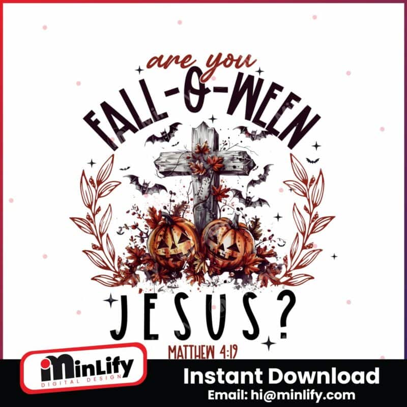 are-you-falloween-jesus-matthew-png