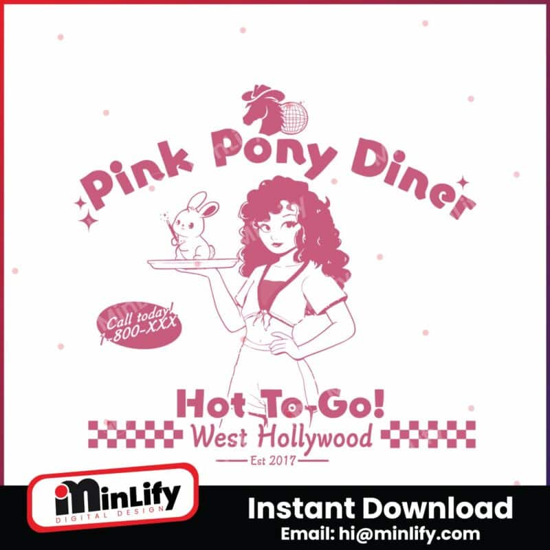 pink-pony-diner-hot-to-go-west-hollywood-svg