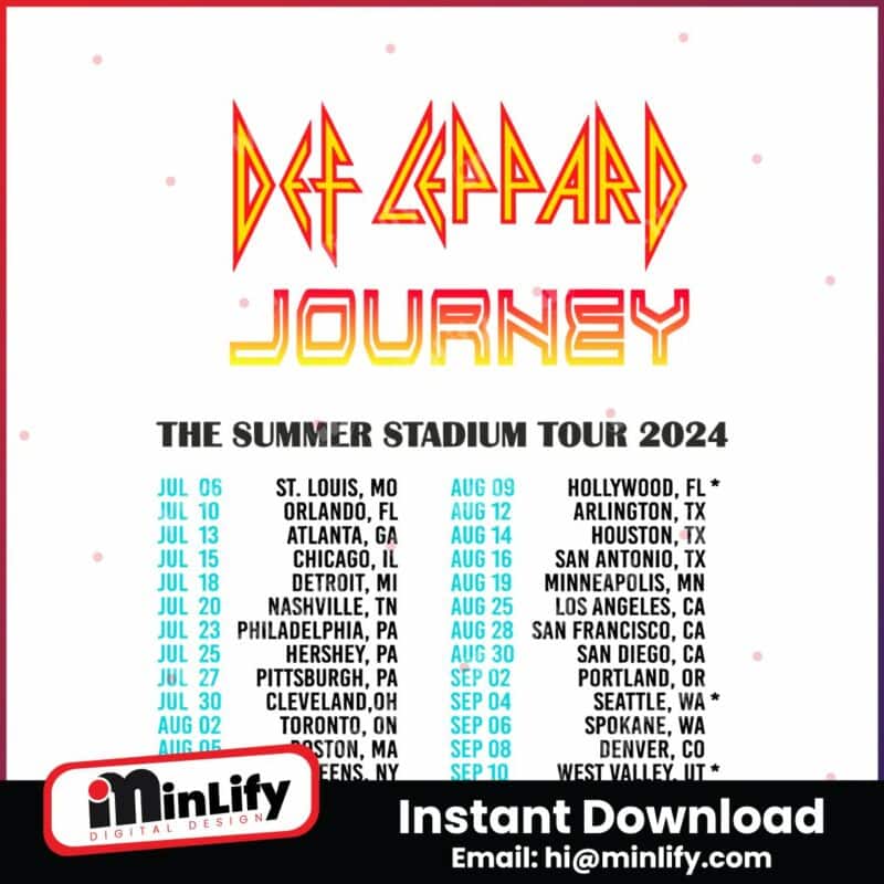 def-leppard-summer-stadium-tour-2024-timeline-svg