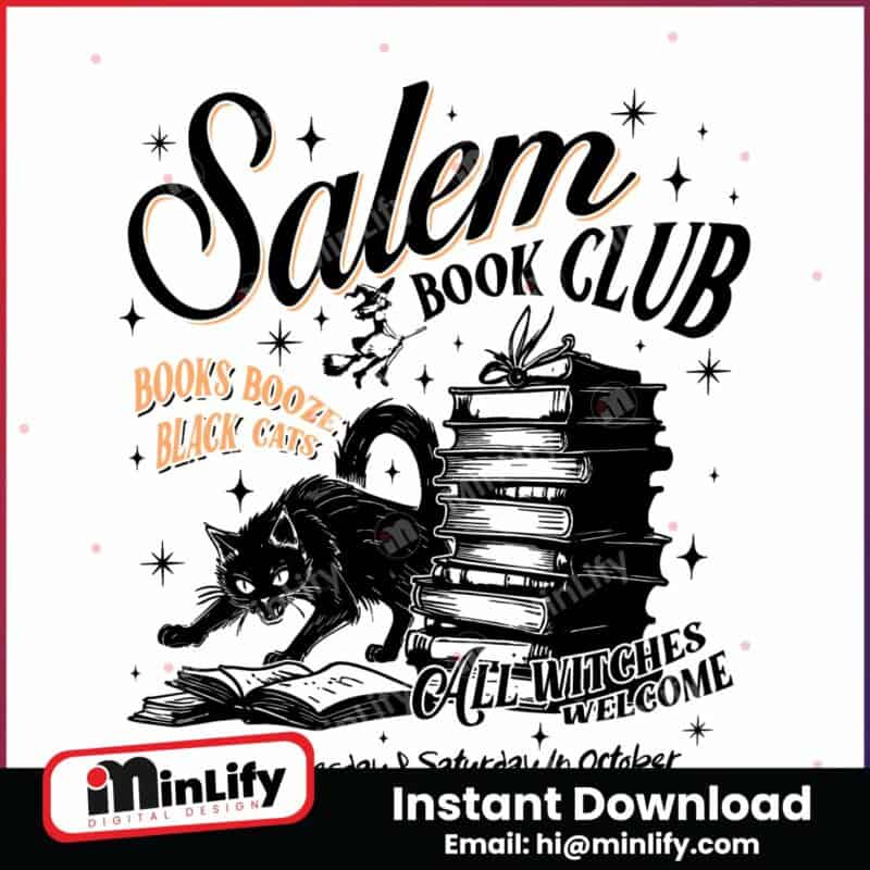 black-cat-salem-book-club-all-witches-welcome-svg