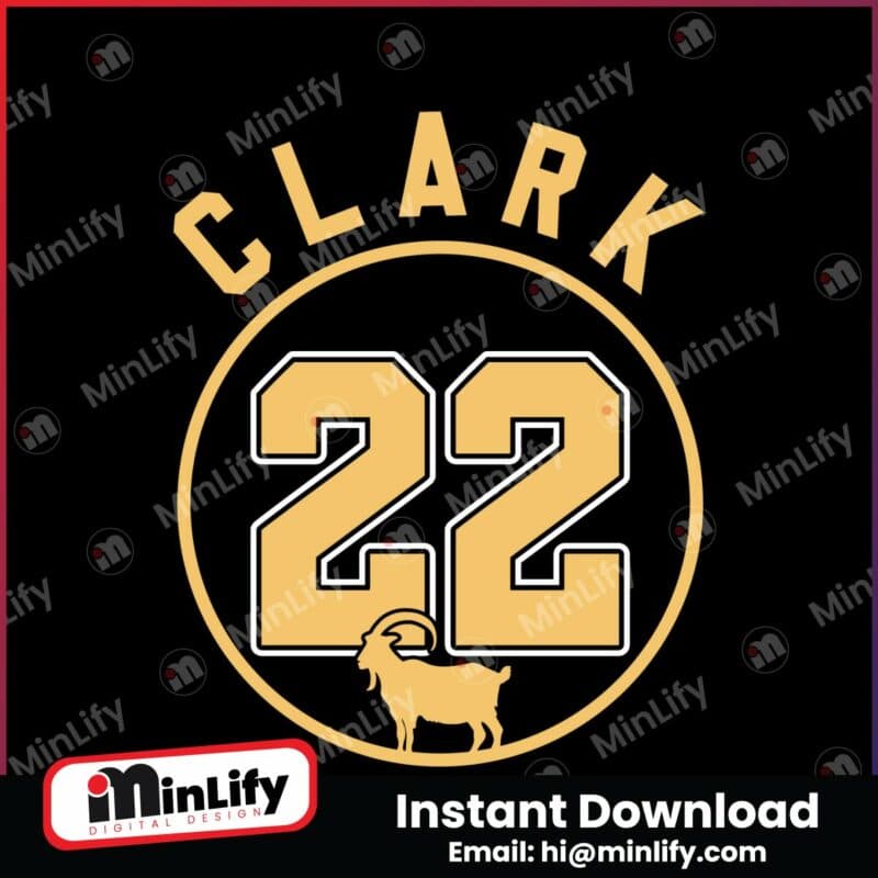 retro-caitlin-clark-22-goat-basketball-svg