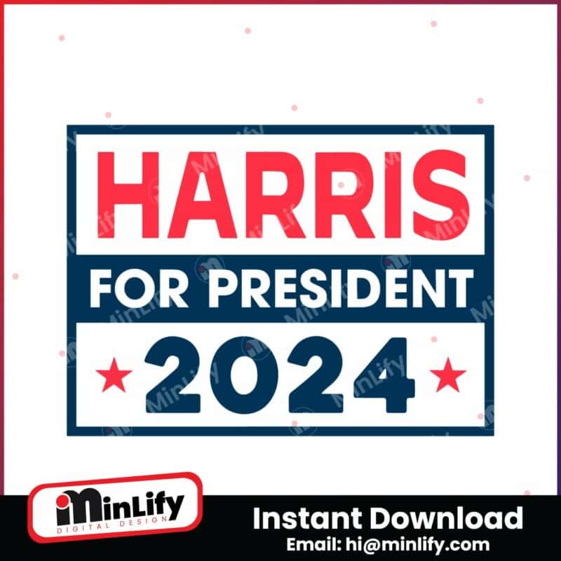 harris-for-president-2024-election-svg