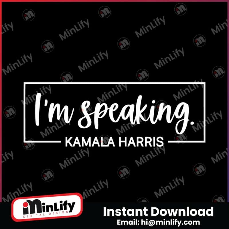 im-speaking-kamala-harris-president-2024-svg