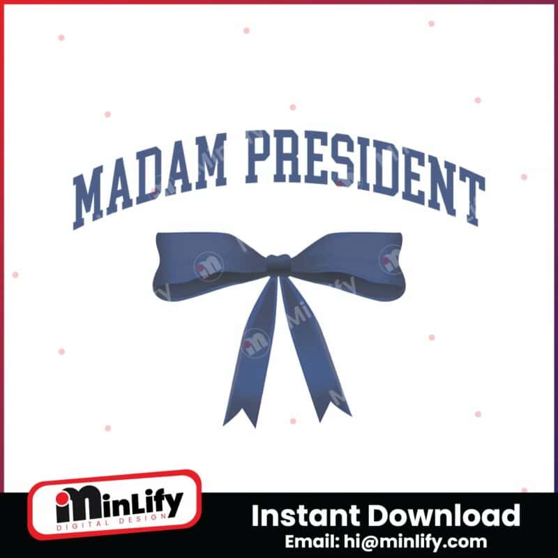 madam-president-ribbon-bow-svg