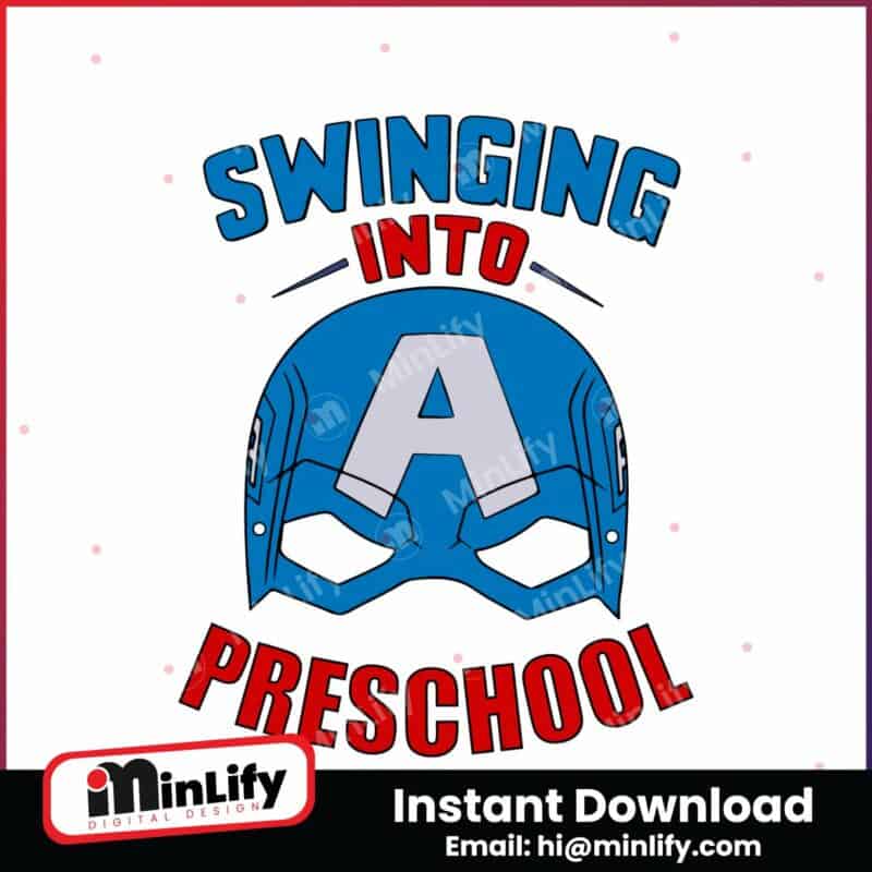 captain-america-swinging-into-preschool-svg