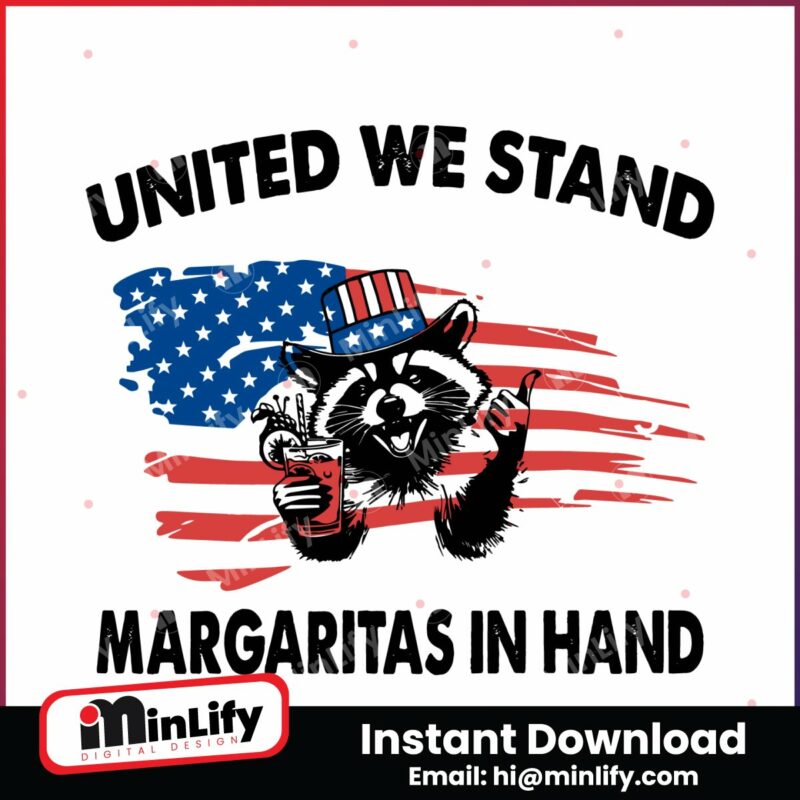 united-we-stand-margarita-in-hand-usa-flag-raccoon-svg