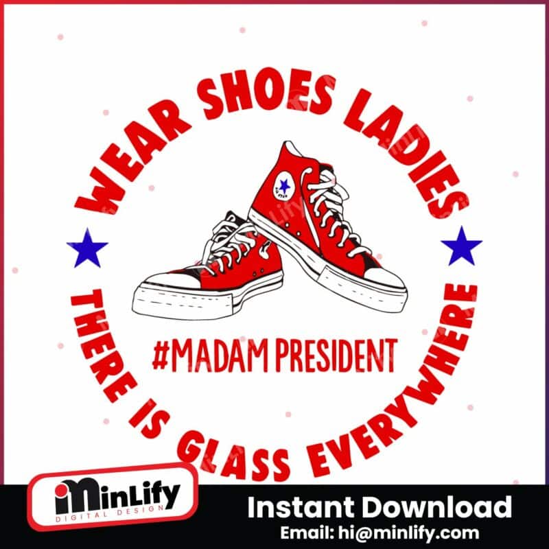 wear-shoes-ladies-madam-president-svg