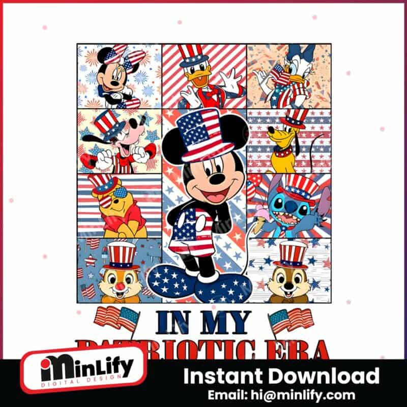 in-my-patriotic-era-mickey-and-friends-png