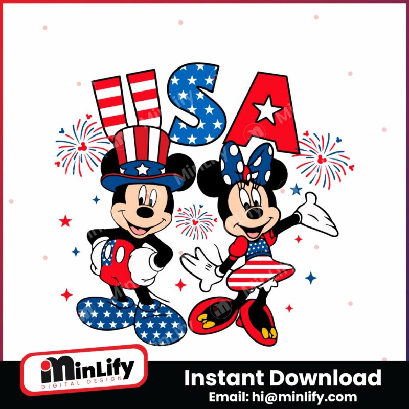 usa-mickey-minnie-independence-day-svg