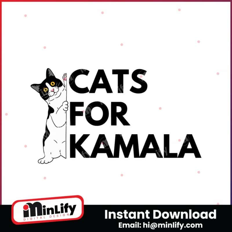 cats-for-kamala-progressive-2024-election-svg