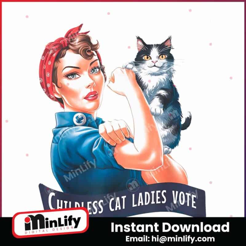 childless-cat-ladies-vote-feminist-png