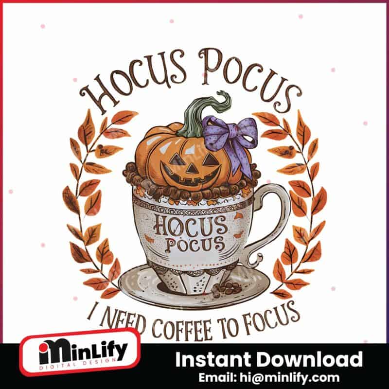 i-need-coffee-to-focus-retro-halloween-png