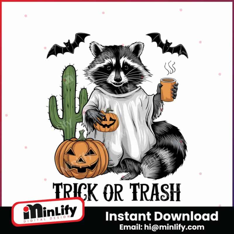 retro-trick-or-trash-raccoon-pumpkin-coffee-png