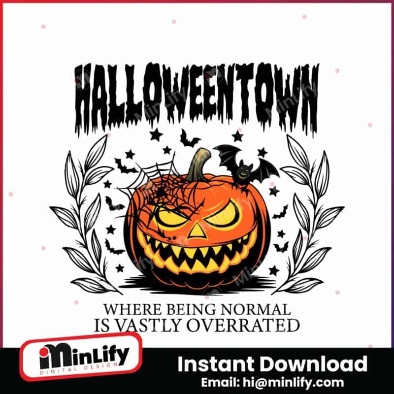 pumpkin-halloweentown-where-being-normal-svg