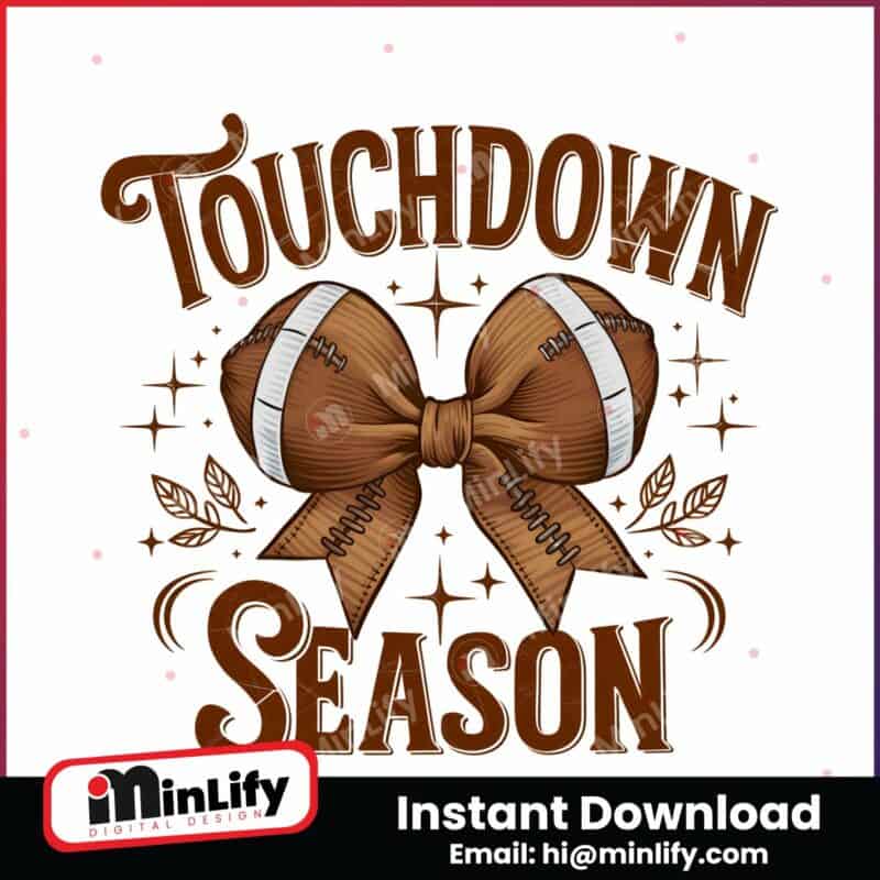 touchdown-season-retro-football-bow-png