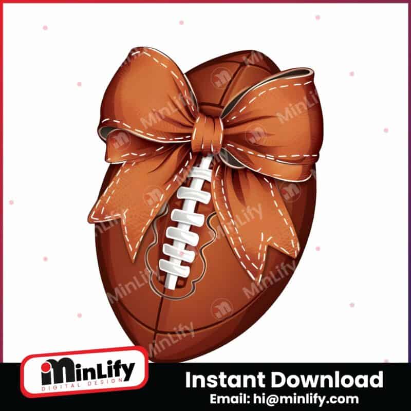 coquette-football-with-bow-png