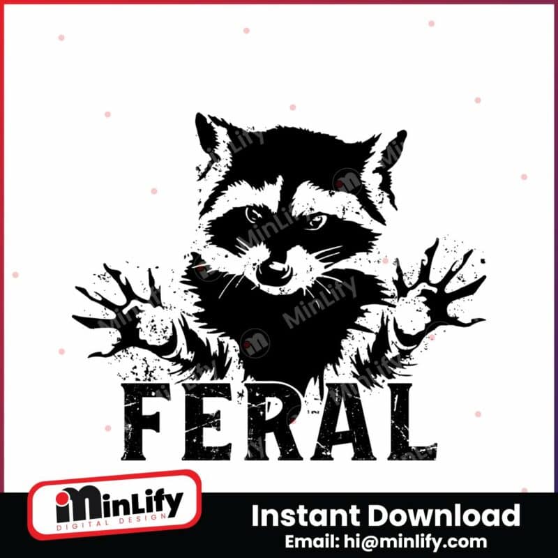 feral-raccoon-svg-funny-raccoon-png-instant-download