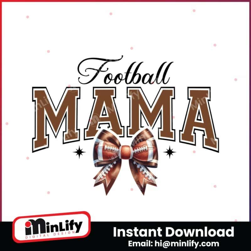 football-mama-coquette-bow-football-png-instant-download