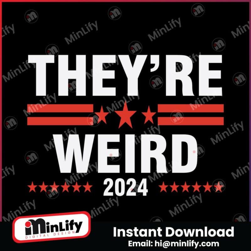 theyre-weird-2024-campaign-svg