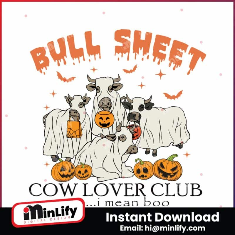 bull-sheet-cow-lover-club-png