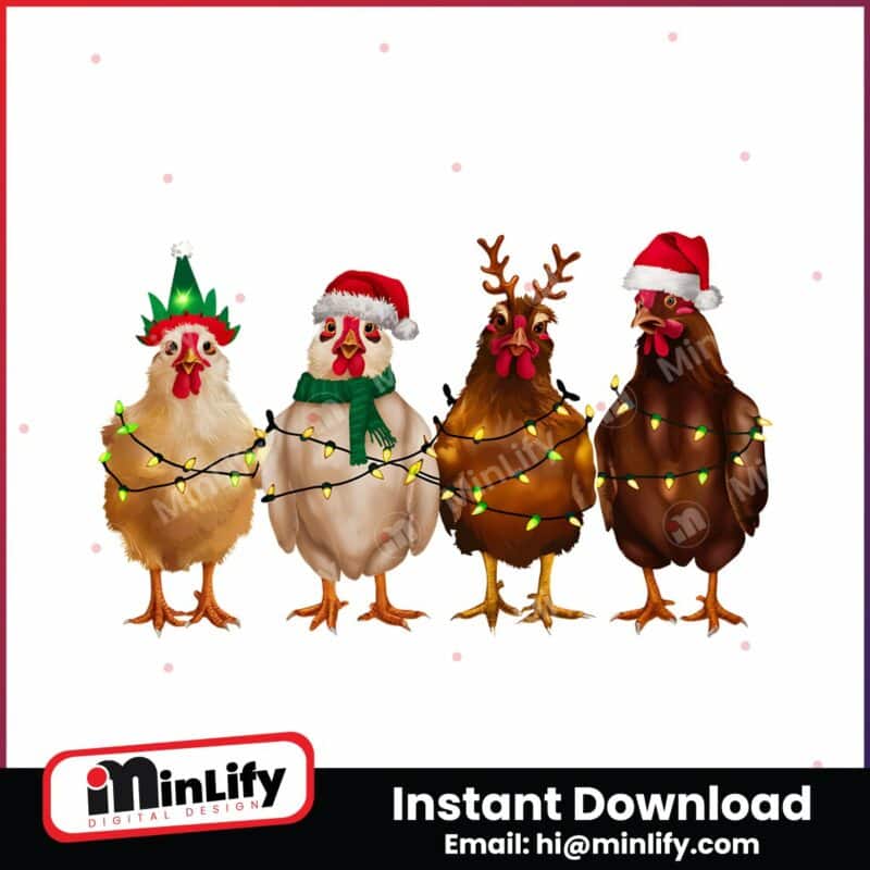 ute-christmas-chickens-farm-png