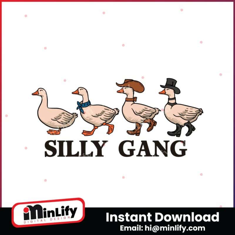 funny-silly-gang-goose-svg