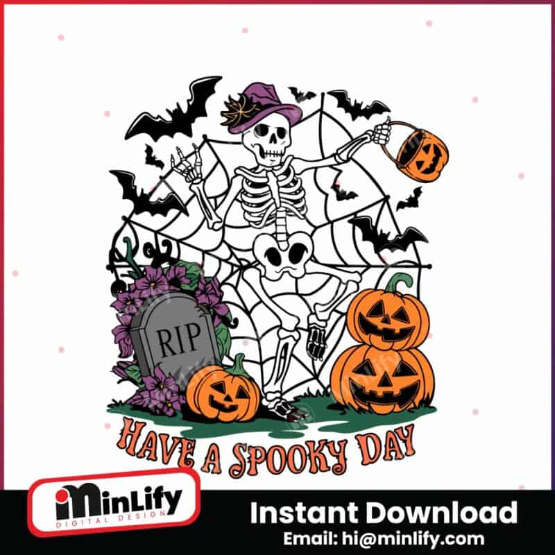 have-a-spooky-day-dancing-skeleton-svg