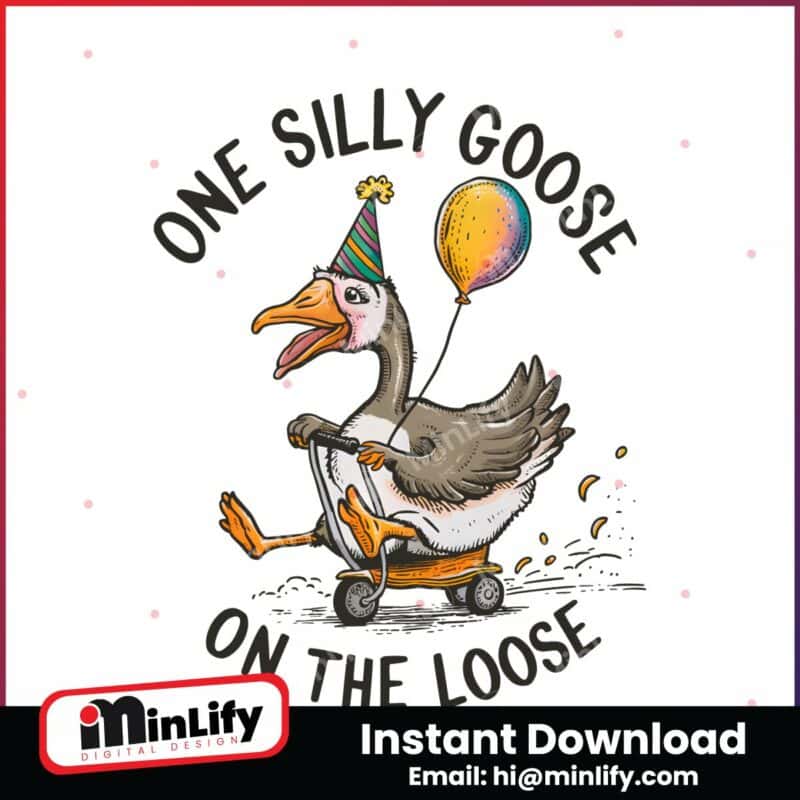 one-silly-goose-on-the-lose-funny-quote-png