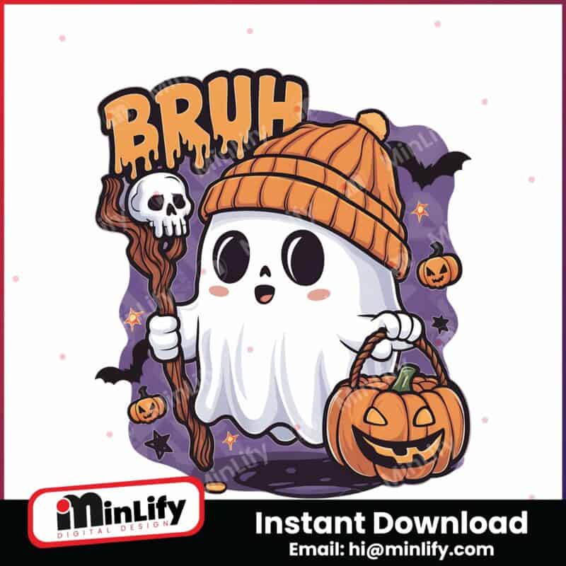 bruh-kids-cute-spooky-ghost-halloween-trick-or-treat-png